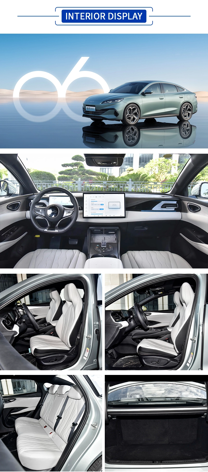 BYD Seal 06 DM-i All Colors,BYD Seal 06 DM-i All Interior Display